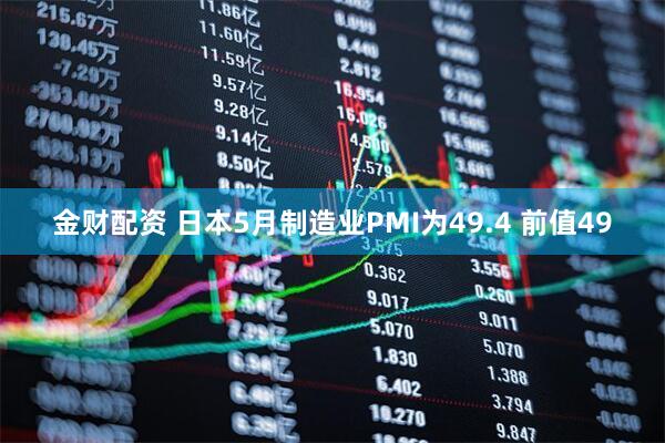 金财配资 日本5月制造业PMI为49.4 前值49